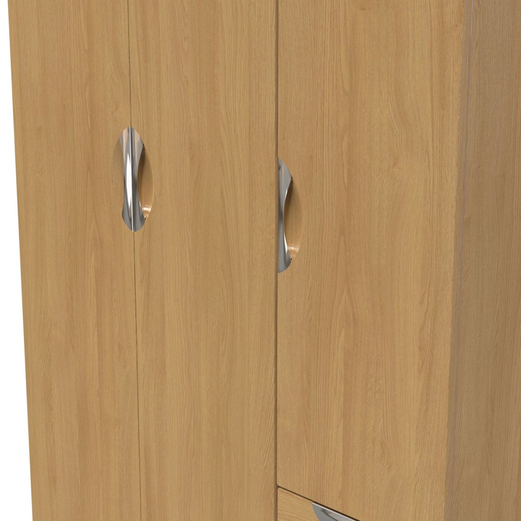Camden 2 Drawer 3 Door Triple Wardrobe