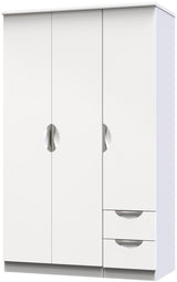 Camden 2 Drawer 3 Door Triple Wardrobe