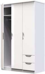 Camden 2 Drawer 3 Door Triple Wardrobe