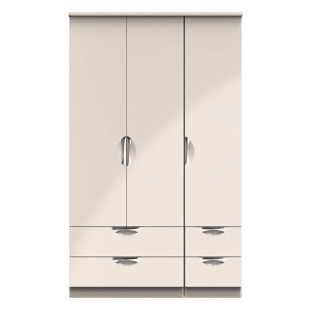 Camden 4 Drawer 3 Door Triple Wardrobe