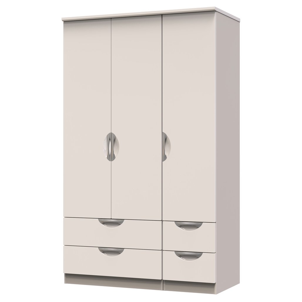 Camden 4 Drawer 3 Door Triple Wardrobe