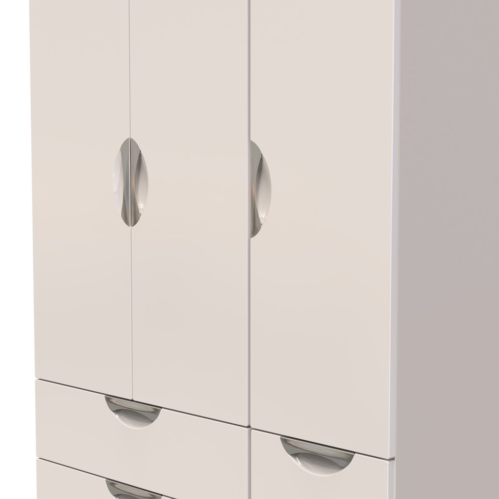 Camden 4 Drawer 3 Door Triple Wardrobe
