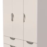 Camden 4 Drawer 3 Door Triple Wardrobe