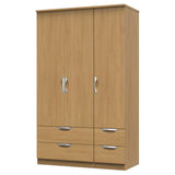 Camden 4 Drawer 3 Door Triple Wardrobe