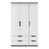 Camden 4 Drawer 3 Door Triple Wardrobe
