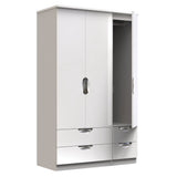 Camden 4 Drawer 3 Door Triple Wardrobe