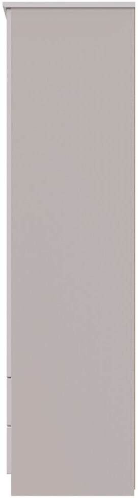 Camden Tall Small 2 Drawer 3 Door Triple Wardrobe