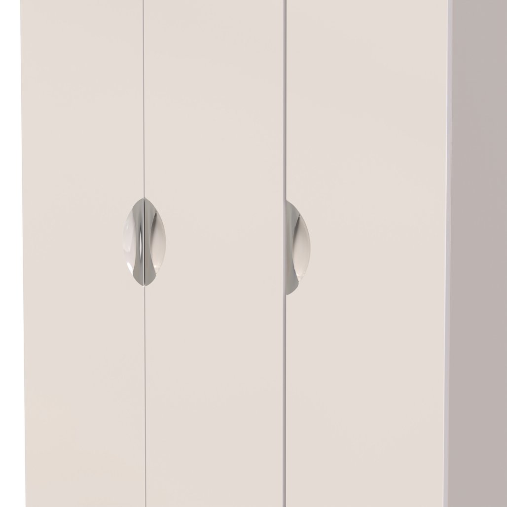 Camden Tall Small 2 Drawer 3 Door Triple Wardrobe