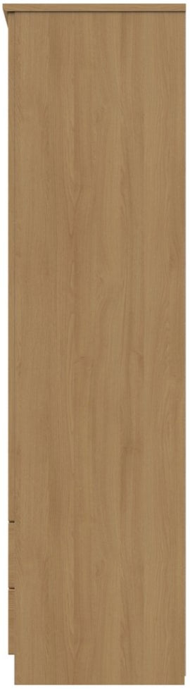 Camden Tall Small 2 Drawer 3 Door Triple Wardrobe