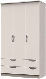 Camden Tall 4 Drawer 3 Door Triple Wardrobe