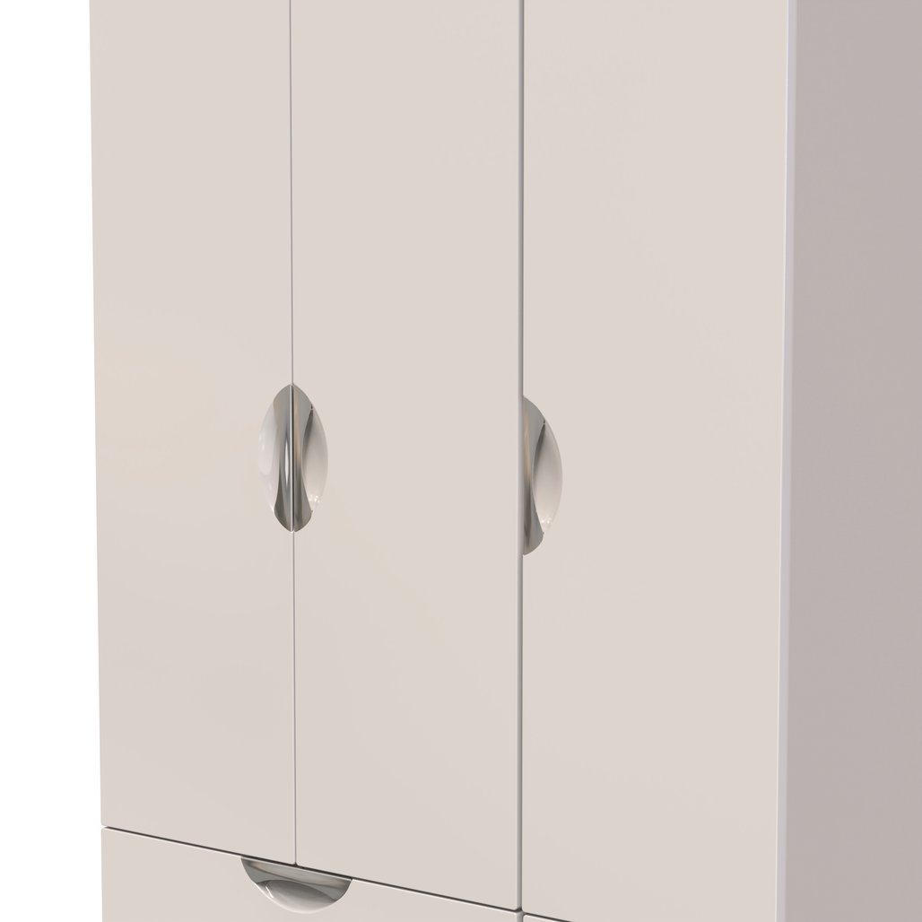 Camden Tall 4 Drawer 3 Door Triple Wardrobe