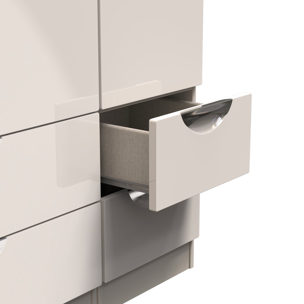 Camden Tall 4 Drawer 3 Door Triple Wardrobe