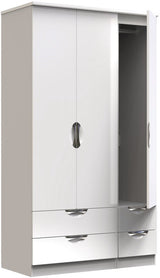 Camden Tall 4 Drawer 3 Door Triple Wardrobe