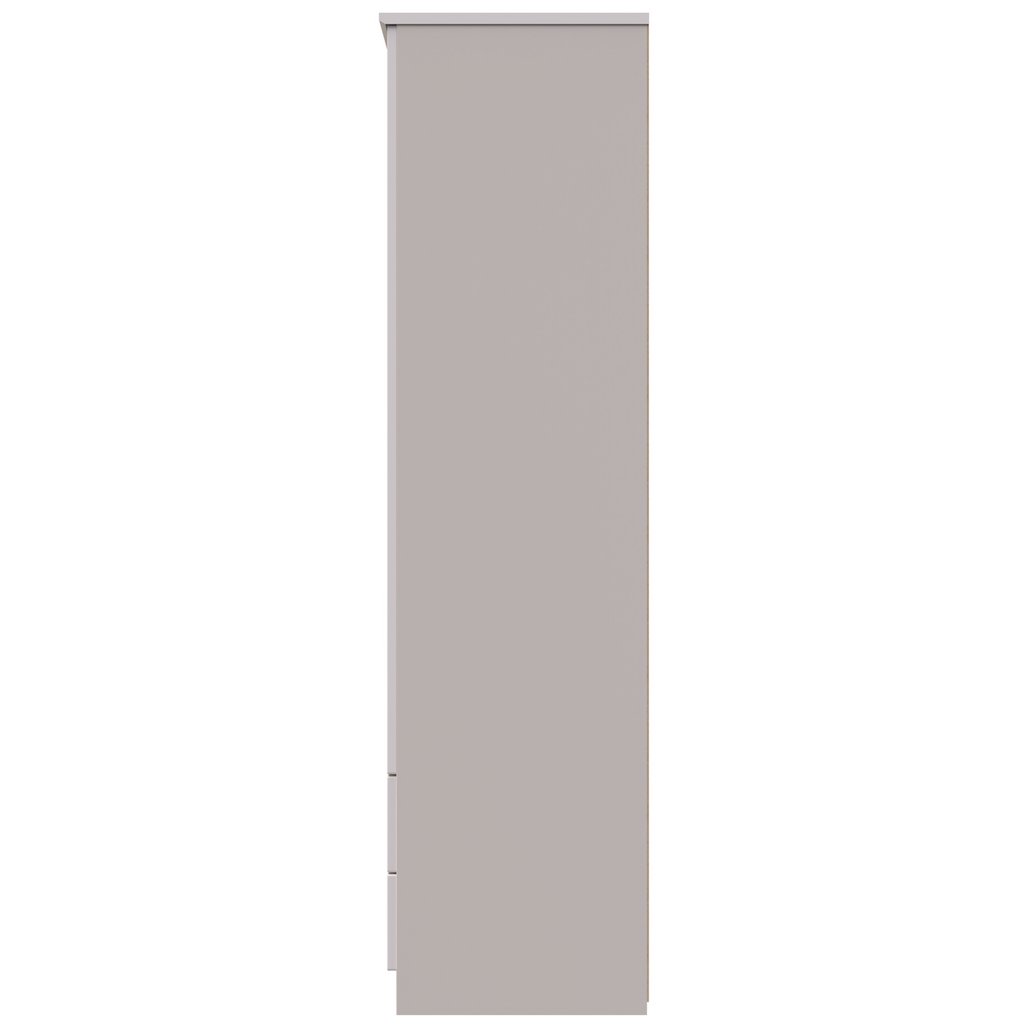 Camden Tall Mirrored 4 Drawer 3 Door Triple Wardrobe