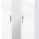 Camden Tall Mirrored 2 Drawer 3 Door Triple Wardrobe