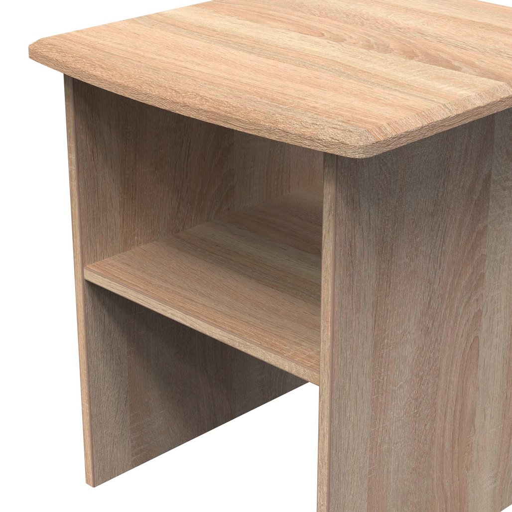 Camden Lamp Table with Shelf