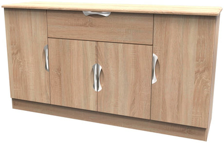 Camden Wide 4 Door 1 Drawer Sideboard
