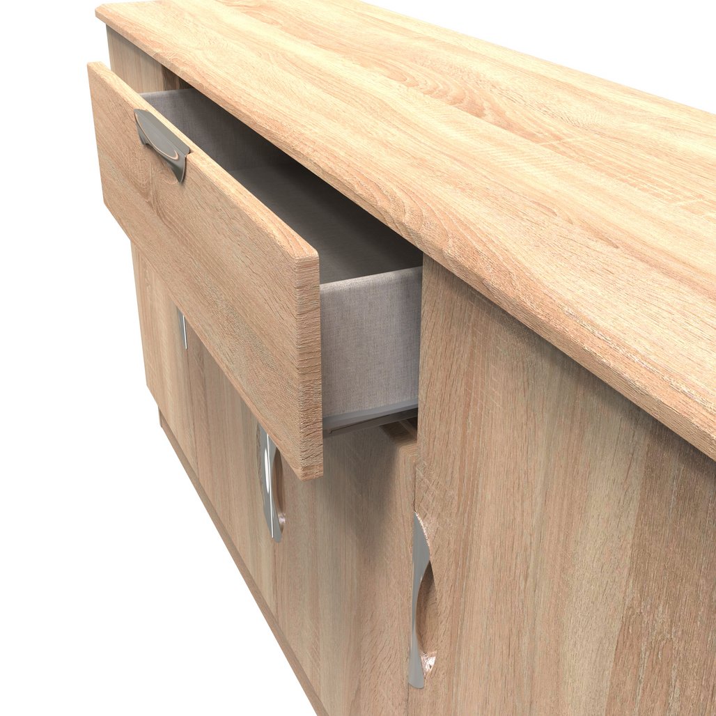 Camden Wide 4 Door 1 Drawer Sideboard