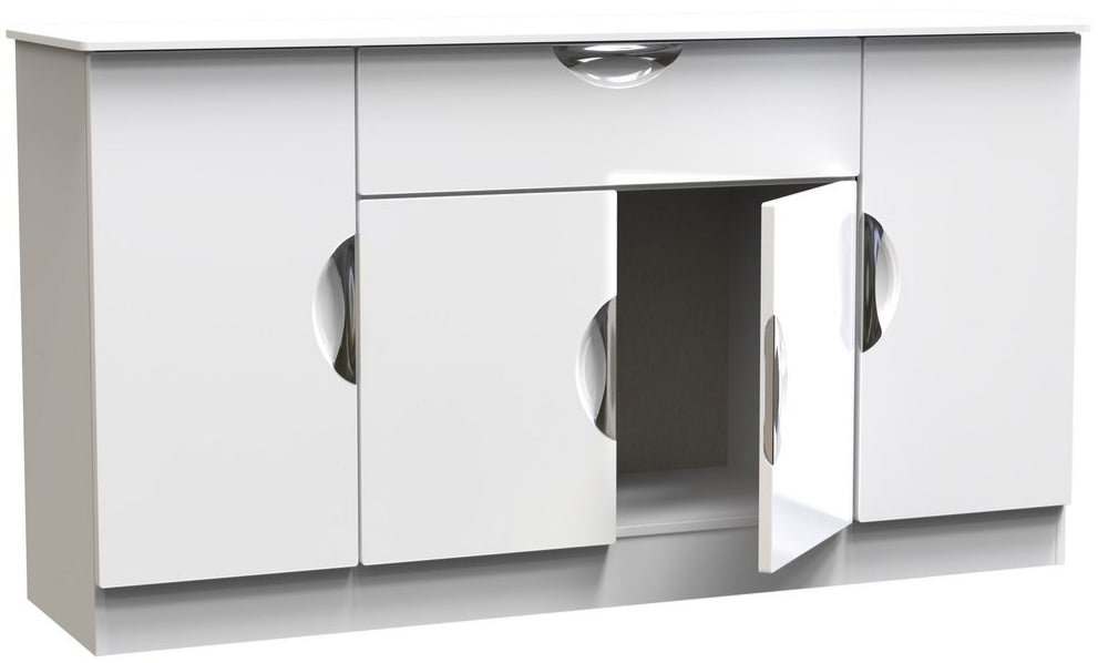 Camden Wide 4 Door 1 Drawer Sideboard