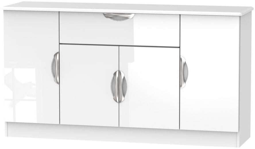 Camden Wide 4 Door 1 Drawer Sideboard
