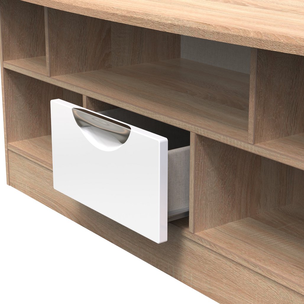 Camden 1 Drawer Open Shelf TV Unit