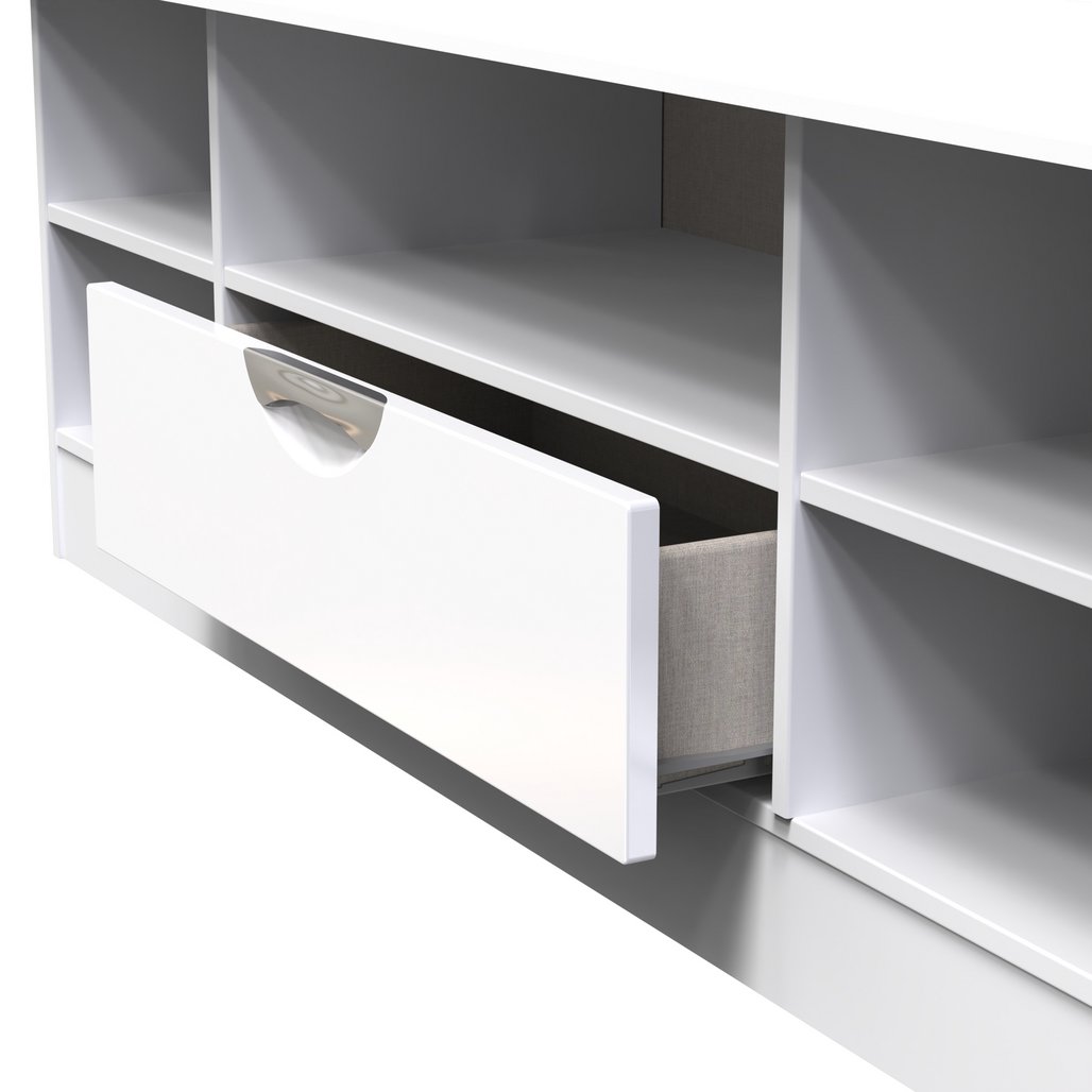 Camden Wide 1 Drawer Open Shelf TV Unit