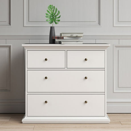 Cannes French Inspired 4 Drawer Chest