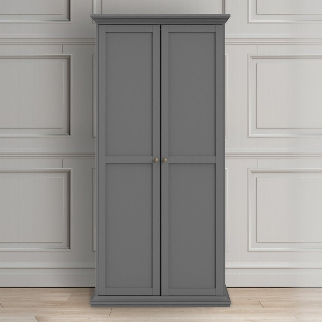 Cannes French Inspired 2 Door Wardrobe