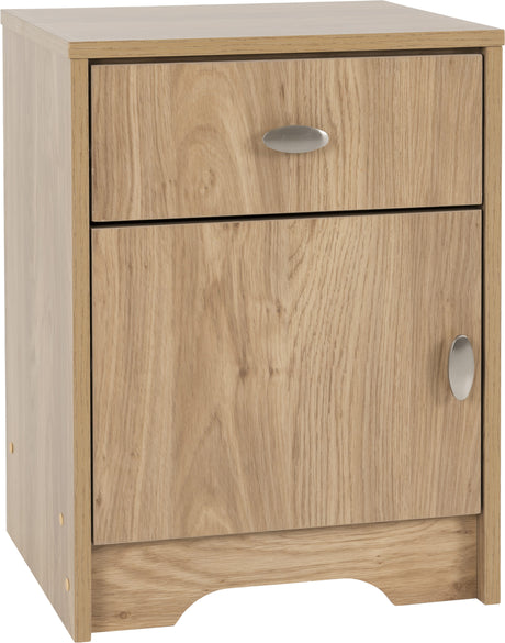 Carlton 1 Door 1 Drawer Bedside Table