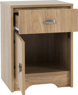 Carlton 2 Door 1 Drawer Wardrobe 3 Piece Bedroom Set