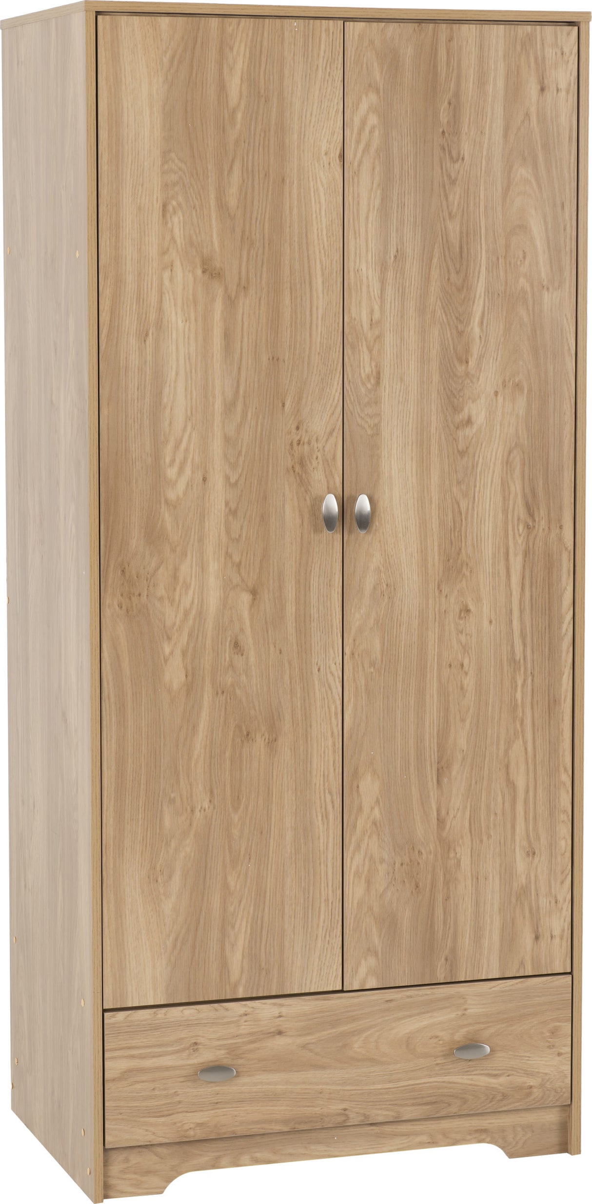 Carlton 2 Door 1 Drawer Double Wardrobe