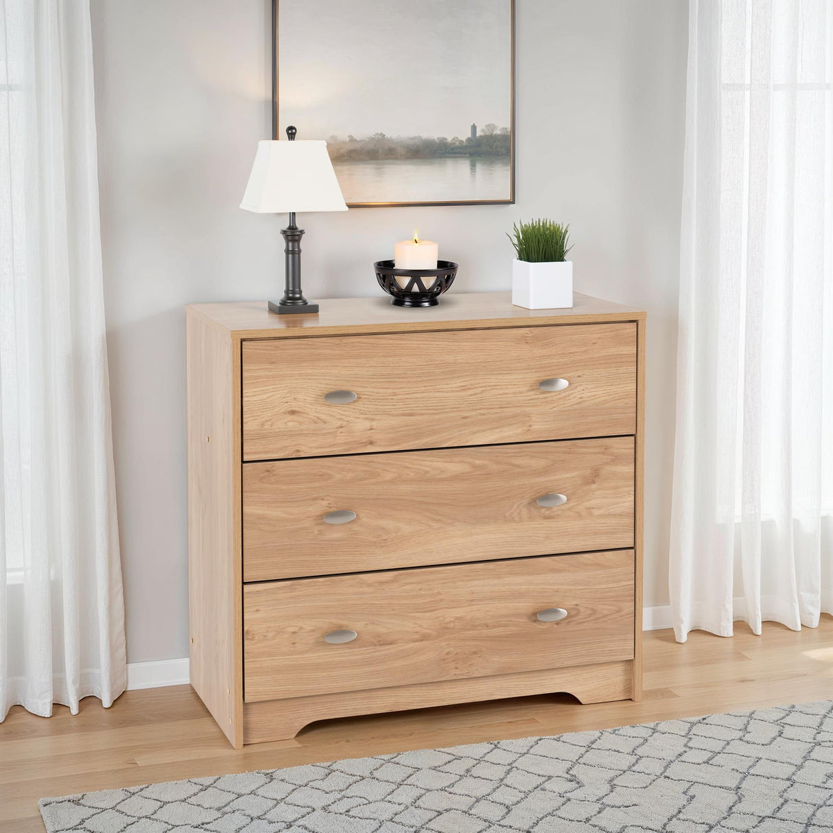 Carlton 2 Door 1 Drawer Wardrobe 3 Piece Bedroom Set