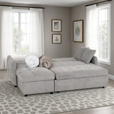 Chelsea Corner Pull Out Foldable Sofa Bed