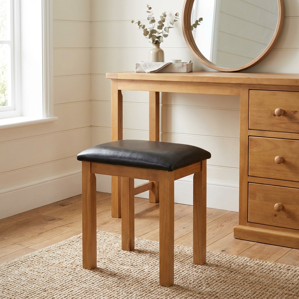 Verde Dressing Table Stool