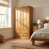 Verde 2 Door 1 Drawer Double Wardrobe