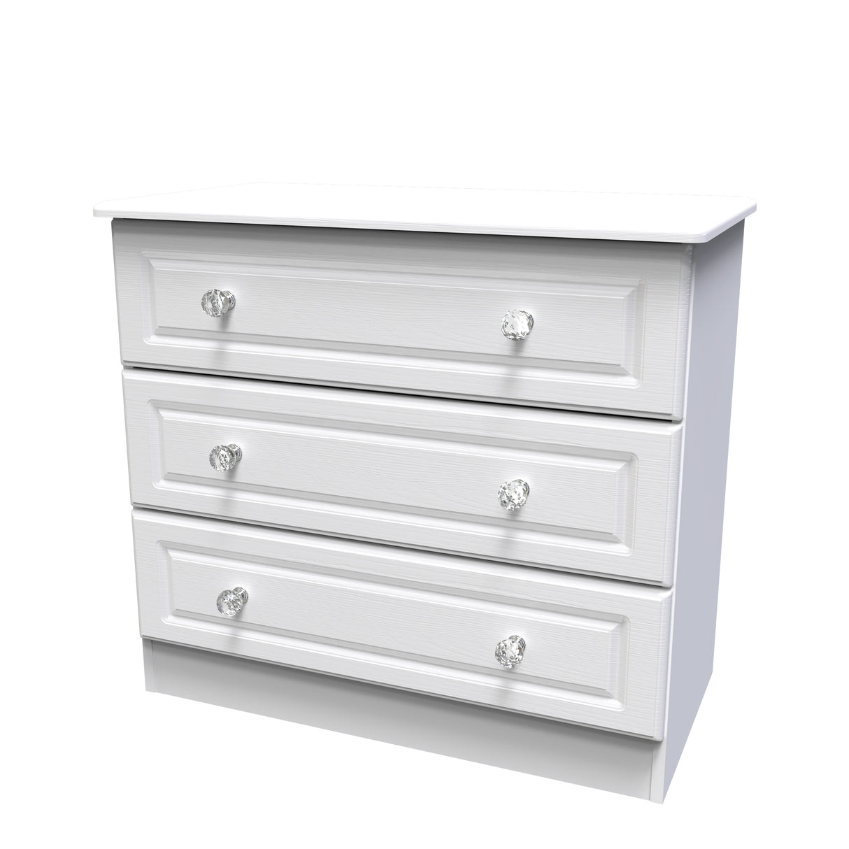 Crystal Ash 3 Drawer Chest