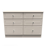 Crystal Ash 6 Drawer Midi Chest