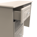 Crystal Ash 3 Drawer Vanity Table