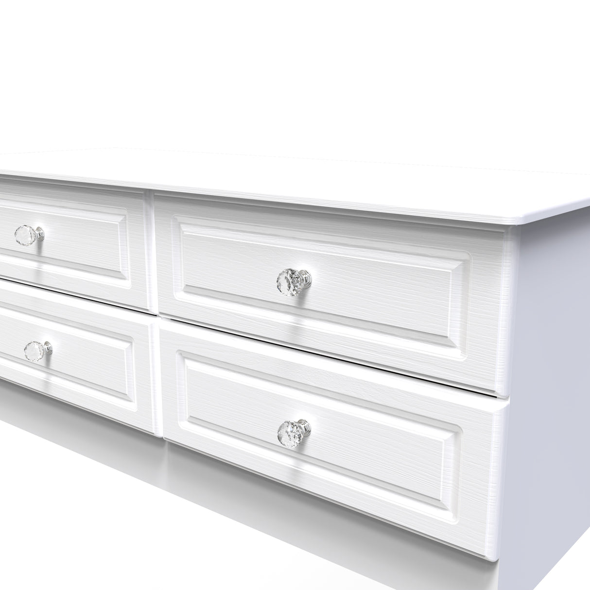 Crystal Ash 4 Drawer Bed Box