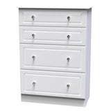 Crystal Ash 4 Drawer Deep Chest