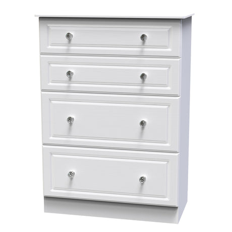 Crystal Ash 4 Drawer Deep Chest