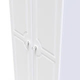 Crystal White Ash 2 Door Wardrobe