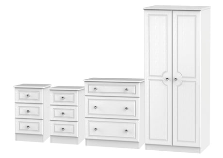 Crystal 4 Piece Bedroom Set