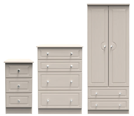 Crystal 3 Piece Bedroom Set