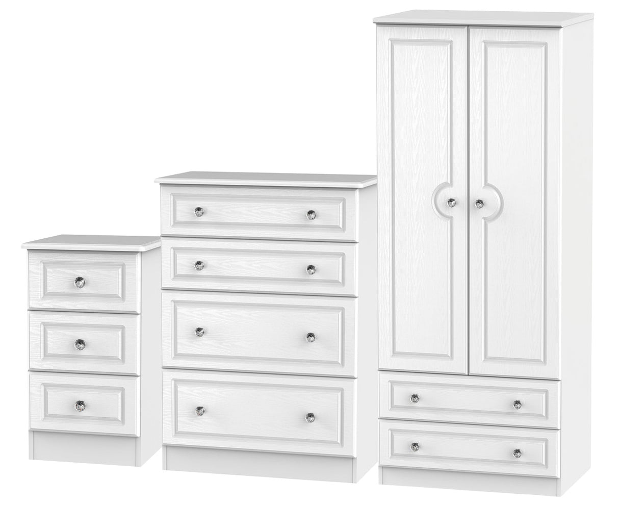 Crystal 3 Piece Bedroom Set