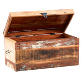 Coastal Rustic Distressed Trunk Box