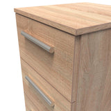 Contrast 3 Drawer Bedside Cabinet