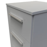 Contrast 3 Drawer Bedside Cabinet