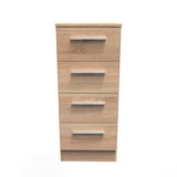 Contrast 4 Drawer Bedside Cabinet