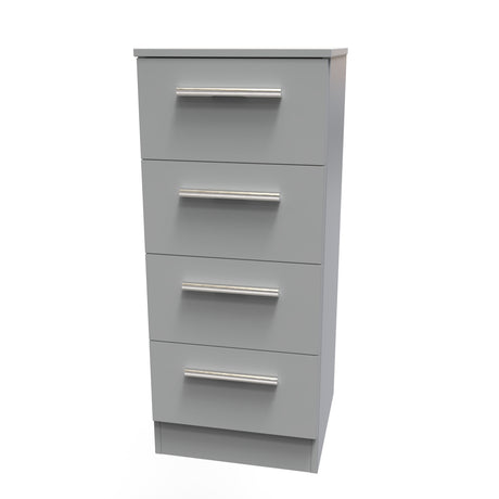 Contrast 4 Drawer Bedside Cabinet